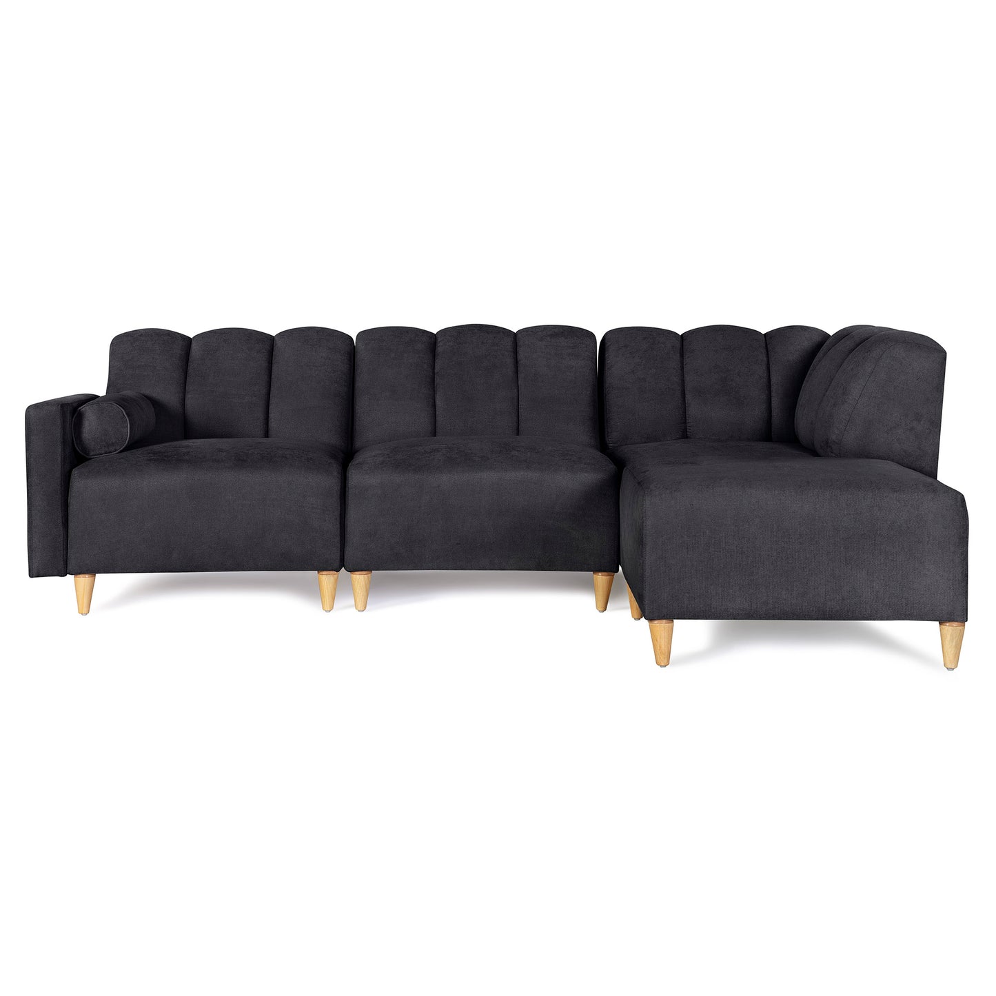 Sala Modular Kieran de 4 modulos Color Negro