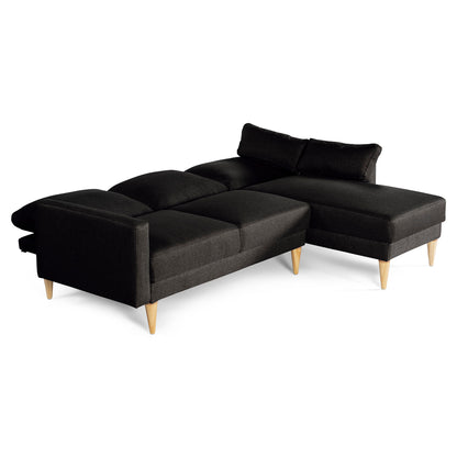 Sala Modular Chica Kissa Color Negro