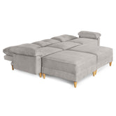 Sala Modular Maristella de 5 modulos Color Gris Claro