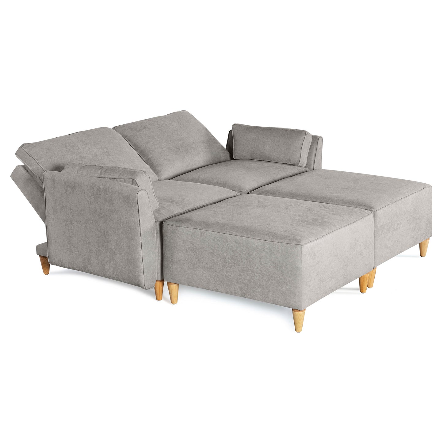 Sala modular Morelli de 4 modulos Color Grey