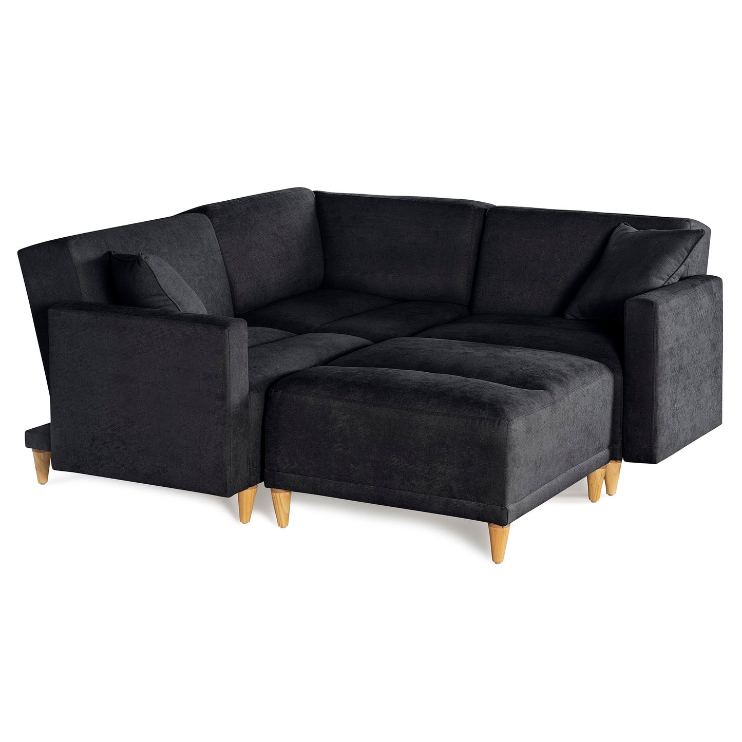 Sala modular Avalon de 4 modulos Color Negro