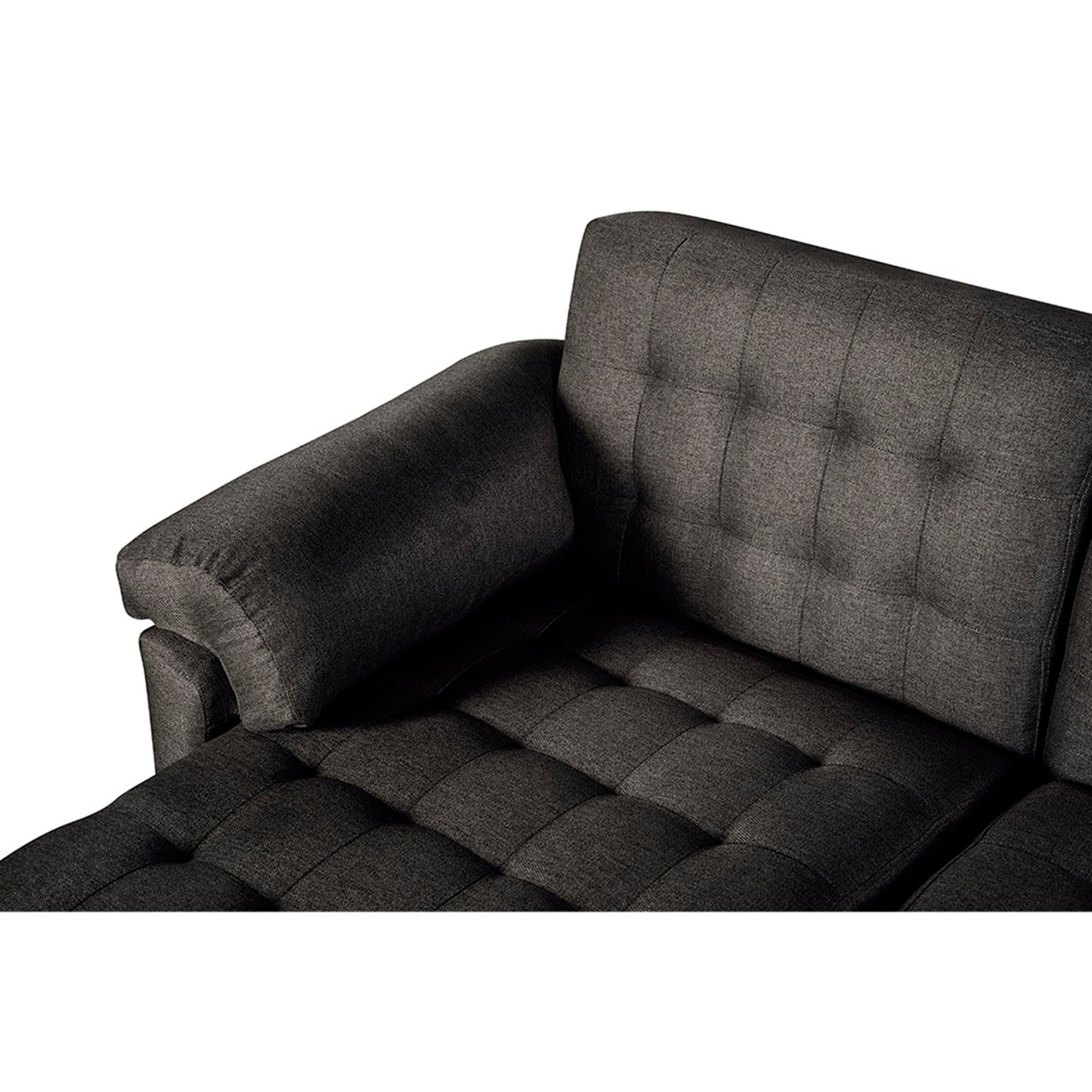 Sala Modular Doble Chaise Barker Color Negro