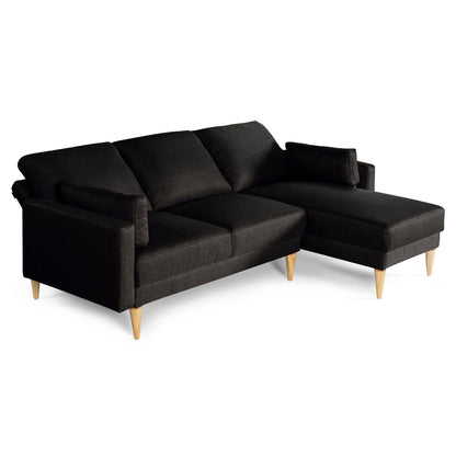 Sala Modular Chica Kissa Color Negro