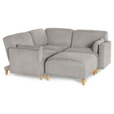 Sala Modular de 4 modulos Zavian Color Gris Claro