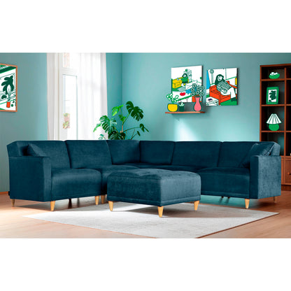 Sala modular Avalon de 6 modulos Color Azul
