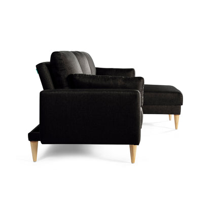 Sala Modular Chica Kissa Color Negro