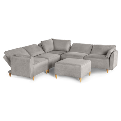 Sala modular Morelli de 6 modulos Color Grey