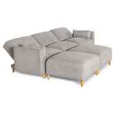 Sala Modular de 5 modulos Zavian Color Gris Claro