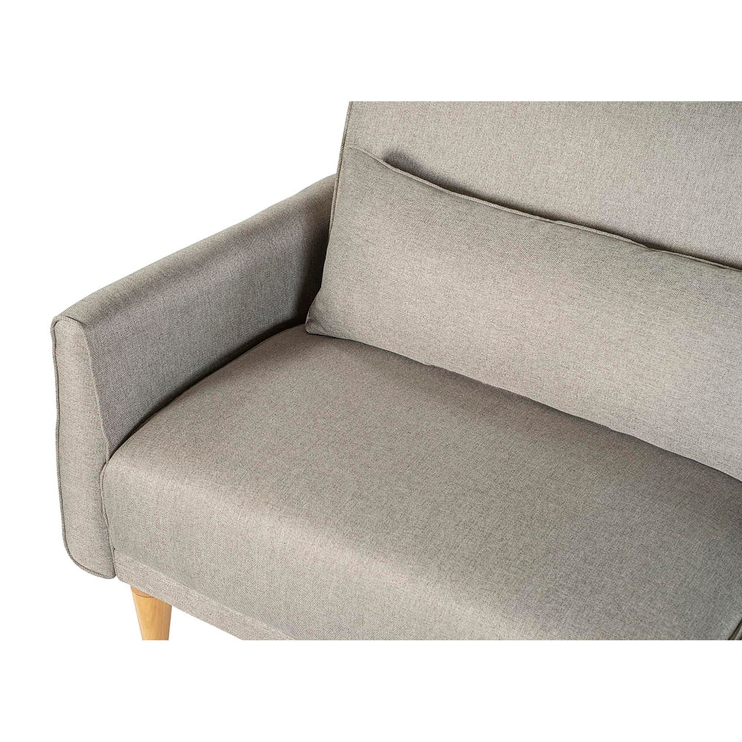 Sofá Cama Anicka Color Gris Claro