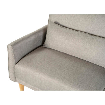 Sofá Cama Anicka Color Gris Claro