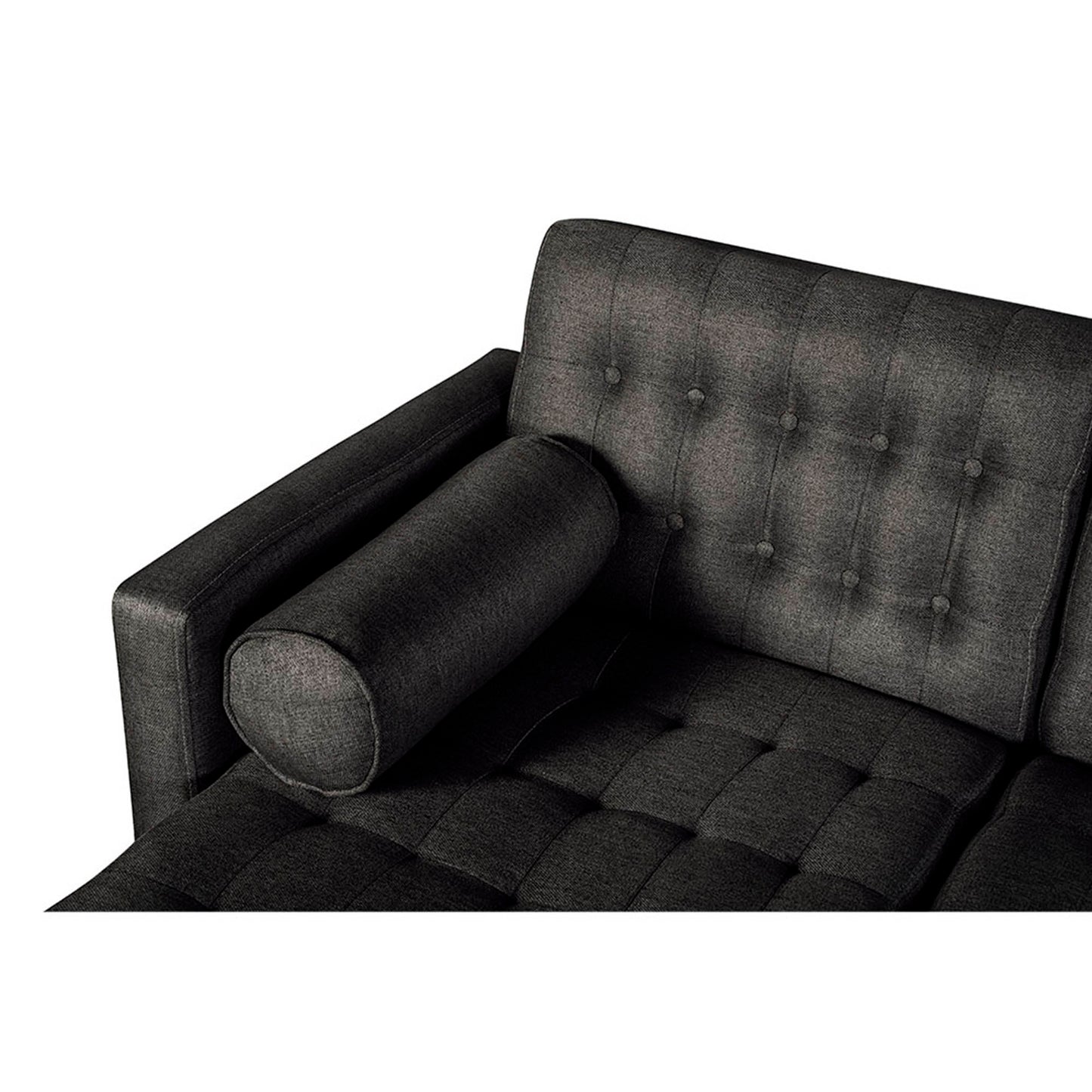 Sala Modular Doble Chaise Brandon Negro