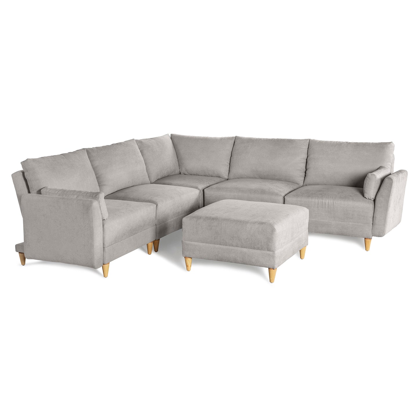 Sala modular Everyn de 6 modulos Color Grey