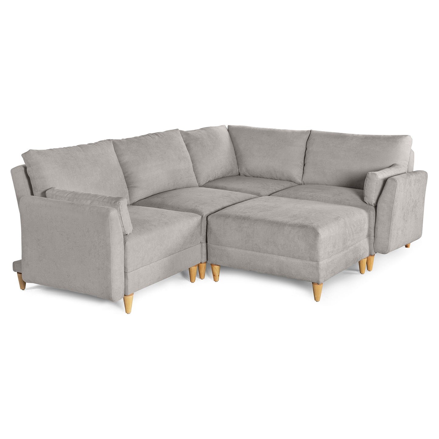 Sala modular Everyn de 5 modulos Color Grey