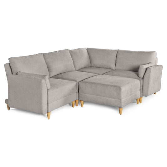 Sala modular Everyn de 5 modulos Color Grey