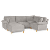 Sala Modular Maristella de 5 modulos Color Gris Claro