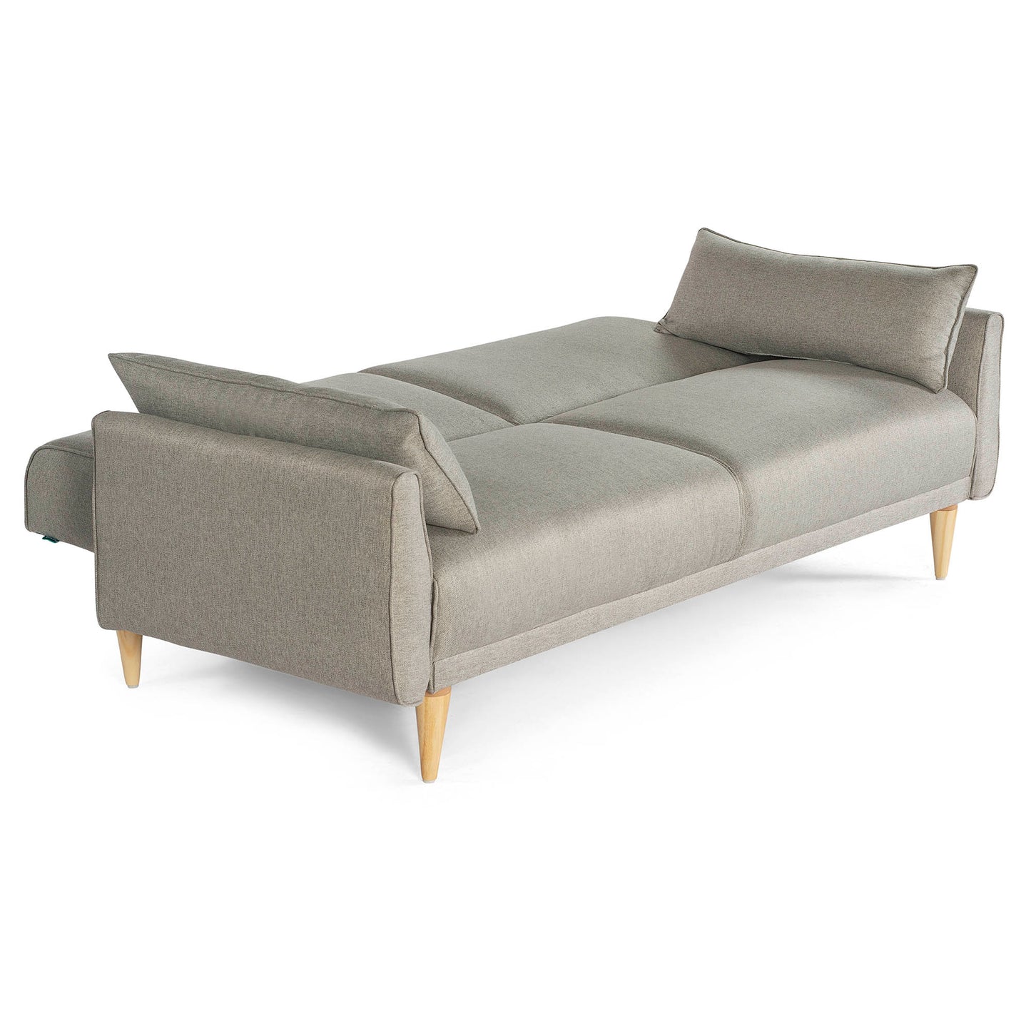 Sofá Cama Anicka Color Gris Claro