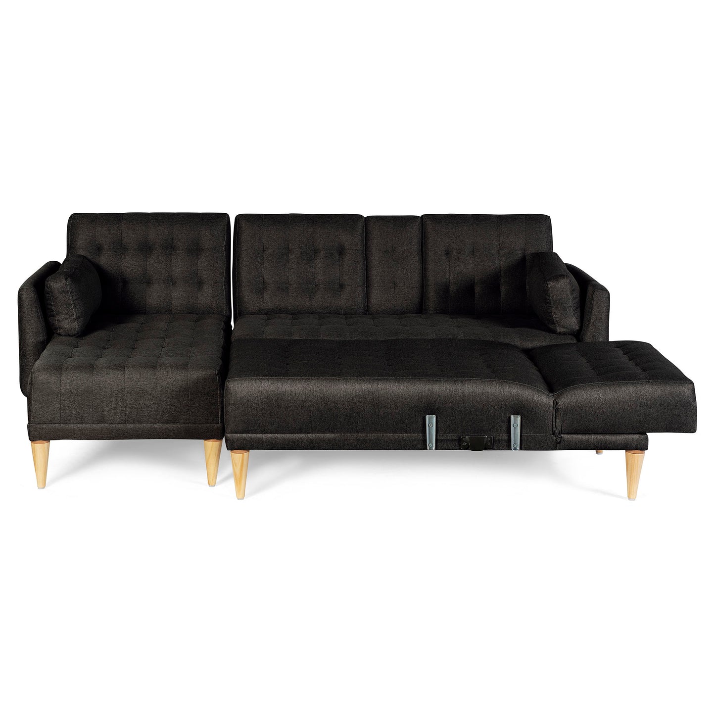 Sala Modular Doble Chaise Boyd Color Negro