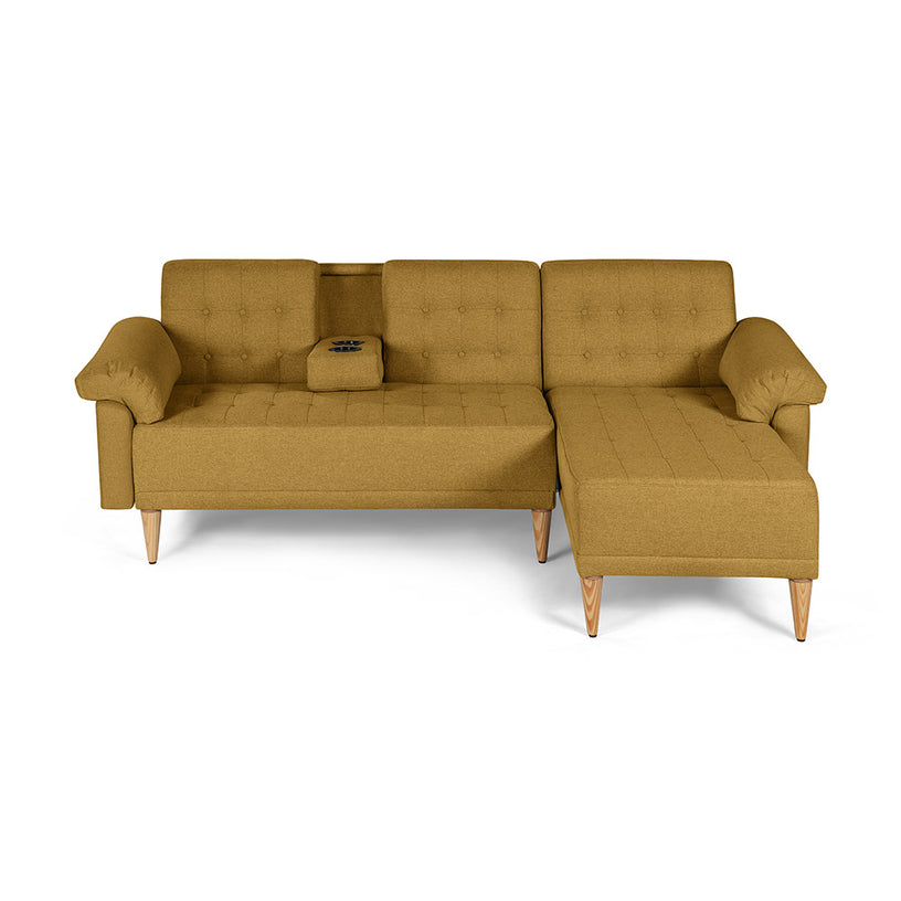 Sala Modular Chica Brunello Mostaza