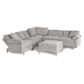 Sala Modular Maristella De 6 modulos Color Gris claro