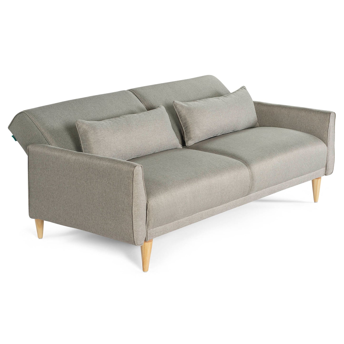 Sofá Cama Anicka Color Gris Claro