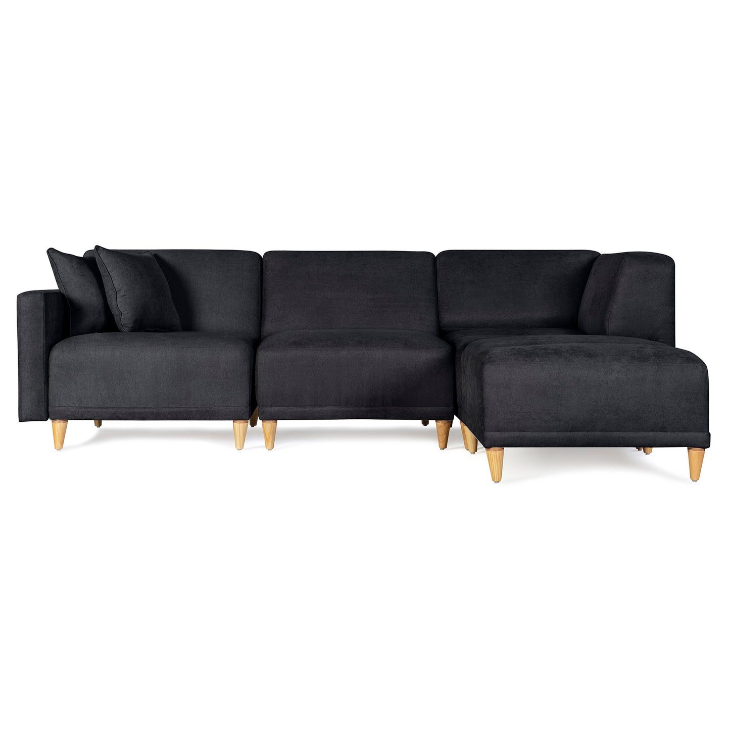Sala modular Avalon de 4 modulos Color Negro