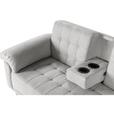 Sala Modular Chica Brunello Gris Claro