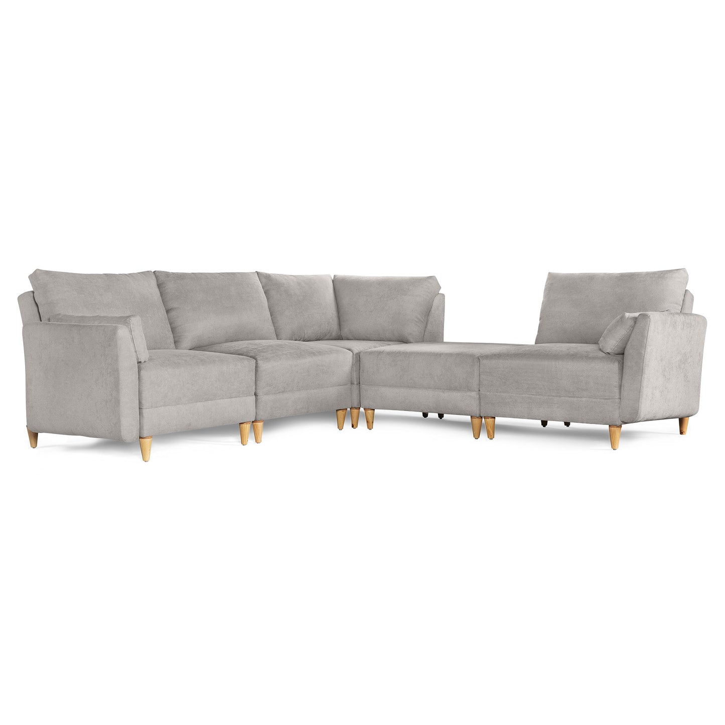 Sala modular Everyn de 5 modulos Color Grey
