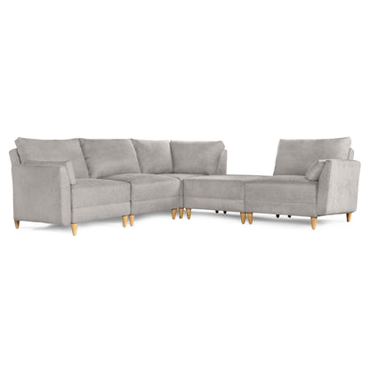 Sala modular Everyn de 5 modulos Color Grey