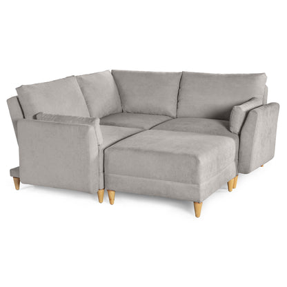 Sala modular Everyn 4 modulos Color Grey