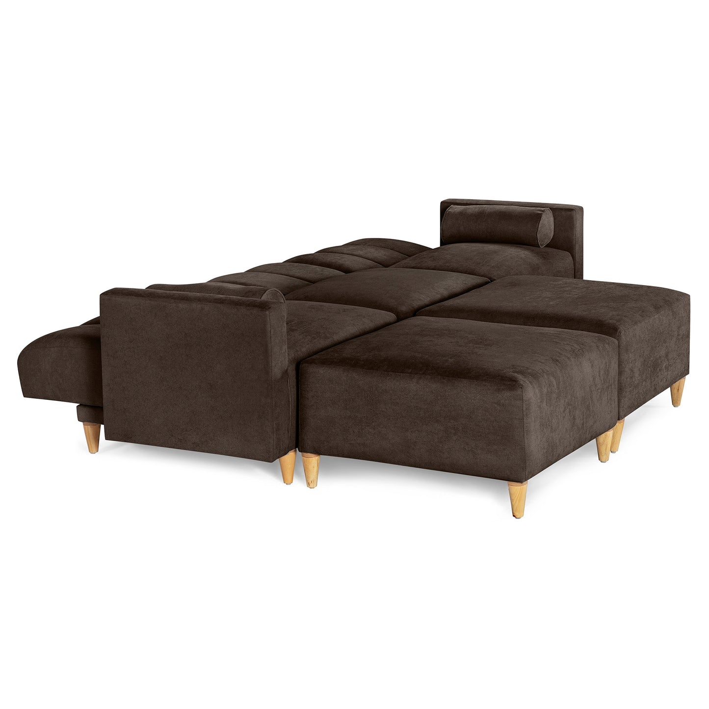 Sala Modular Kieran de 5 modulos Color Chocolate