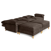 Sala Modular Maristella de 5 modulos Color Chocolate