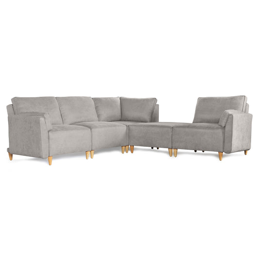 Sala modular Morelli de 5 modulos Color Grey