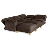 Sala Modular de 6 modulos Zavian Color Chocolate