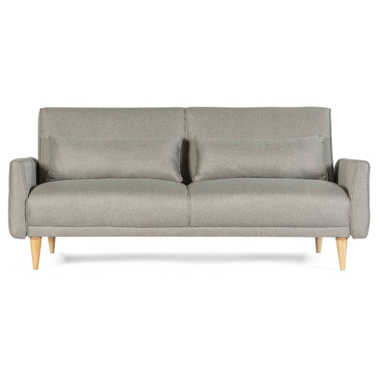 Sofá Cama Anicka Color Gris Claro