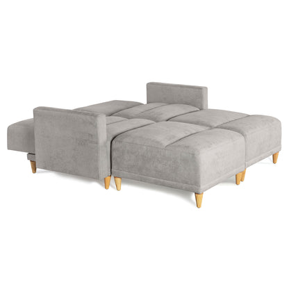 Sala modular Avalon de 4 modulos Color Grey