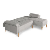 Sala Modular Chica Brunello Gris Claro