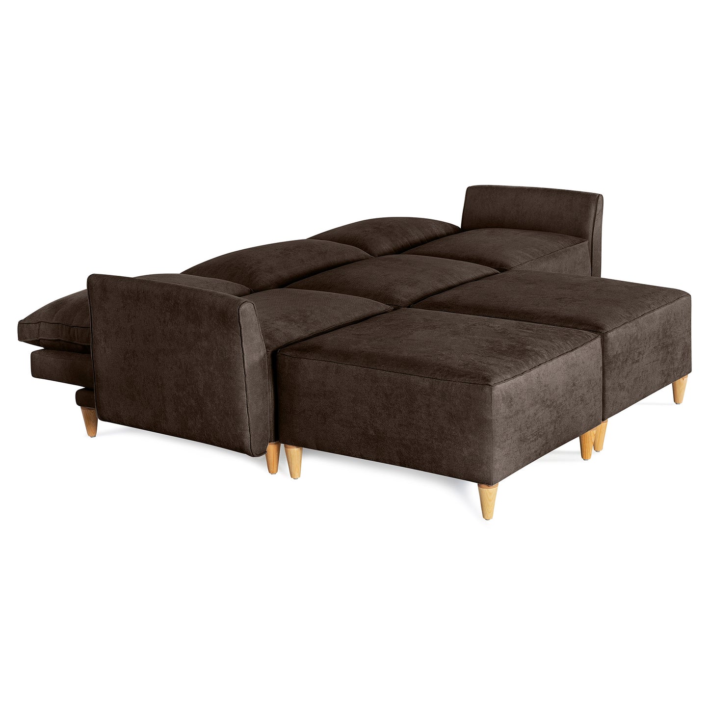 Sala modular Morelli de 5 modulos Color Chocolate