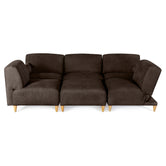 Sala Modular de 6 modulos Zavian Color Chocolate