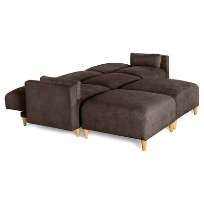 Sala Modular de 5 modulos Zavian Color Chocolate