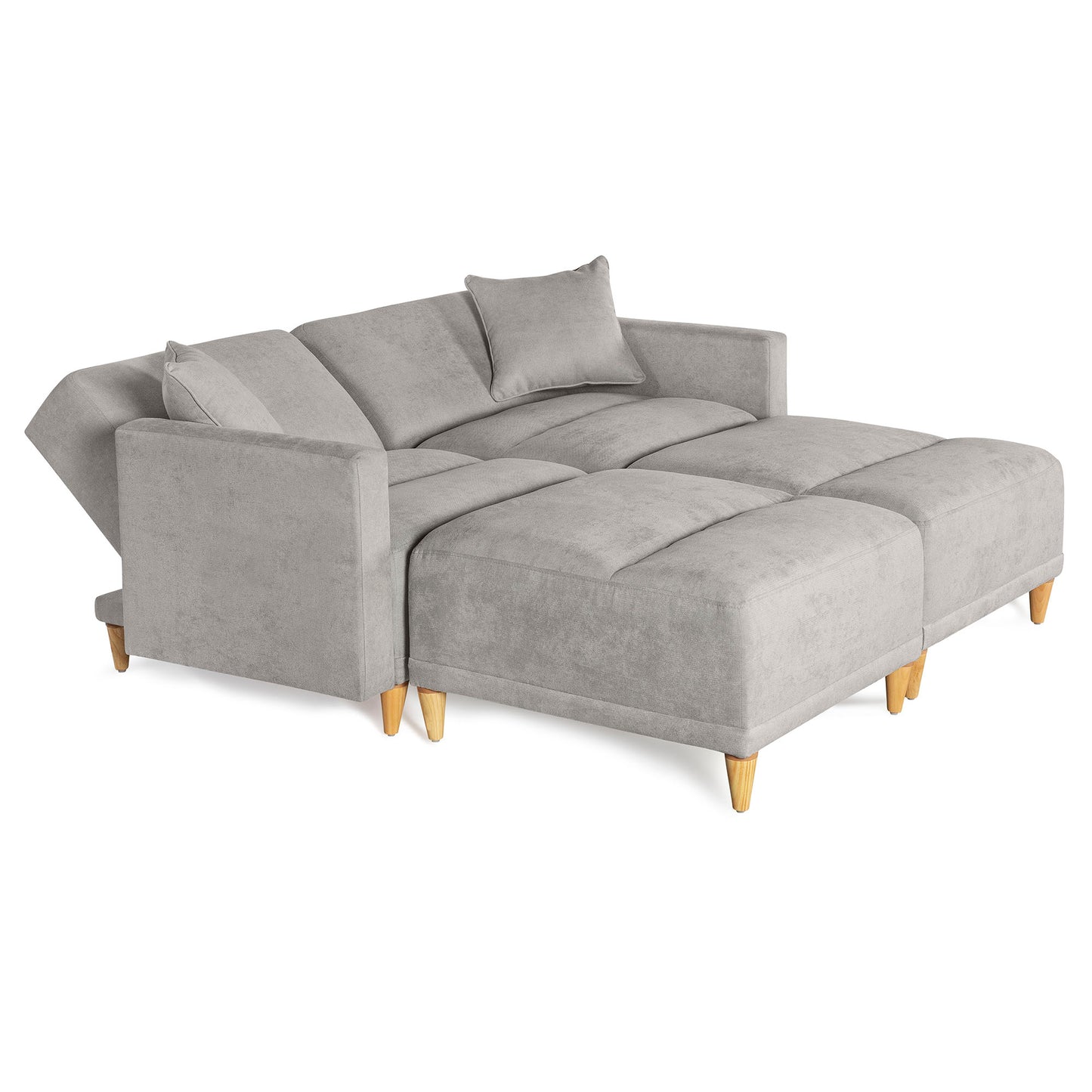 Sala modular Avalon de 4 modulos Color Grey