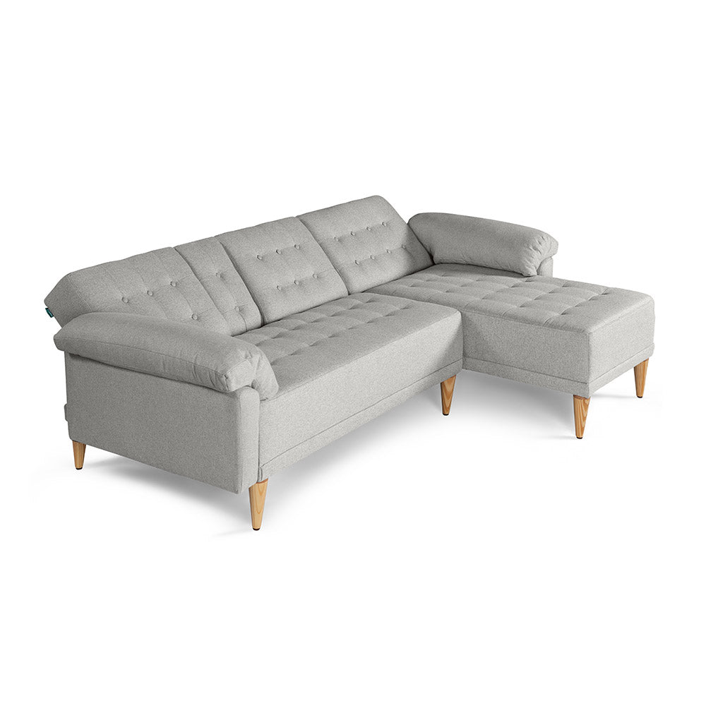 Sala Modular Chica Brunello Gris Claro