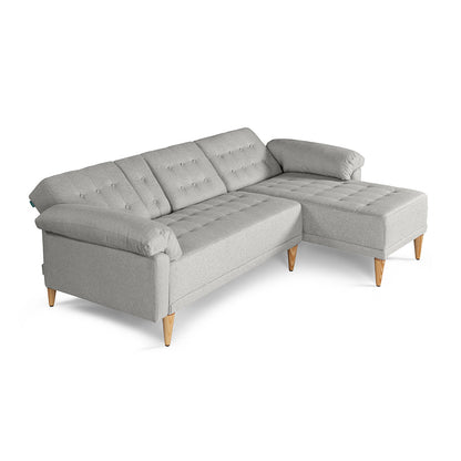 Sala Modular Chica Brunello Gris Claro