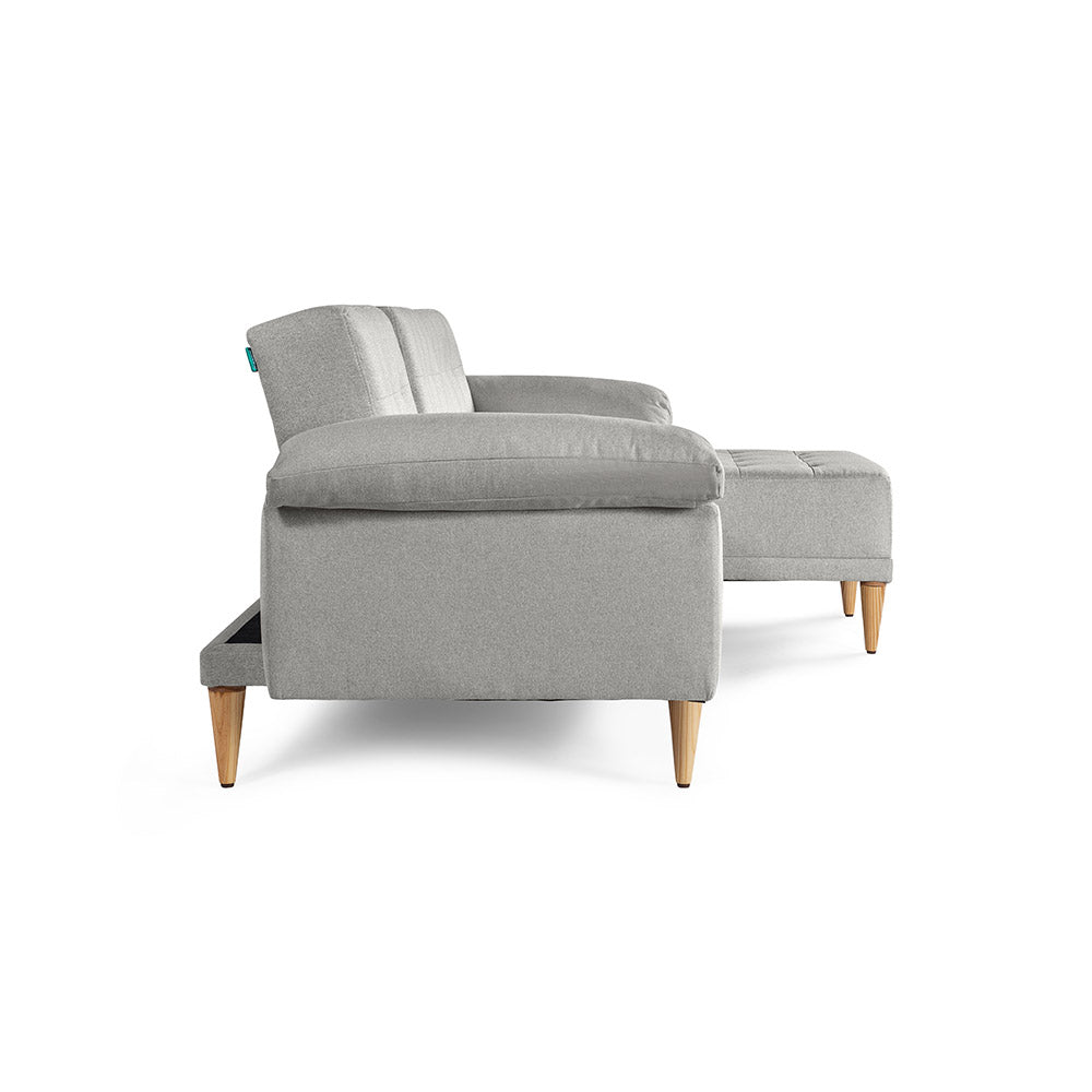 Sala Modular Chica Brunello Gris Claro