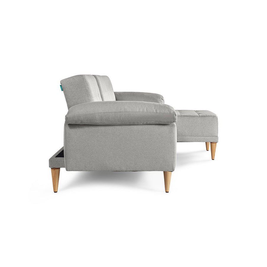 Sala Modular Chica Brunello Gris Claro