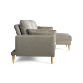 Sala Modular Chica Kissa Color Gris Claro