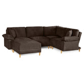 Sala Modular Maristella de 5 modulos Color Chocolate