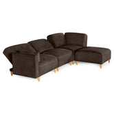 Sala Modular de 4 modulos Zavian Color Chocolate