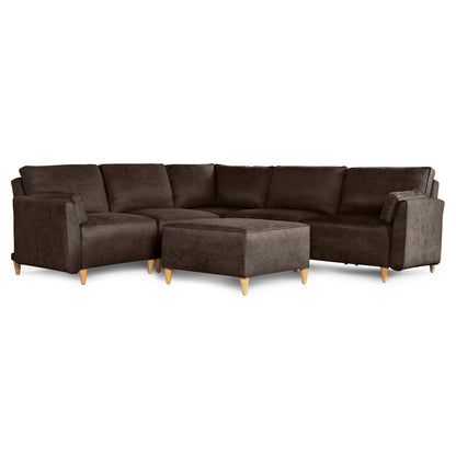 Sala modular Morelli de 6 modulos Color Chocolate