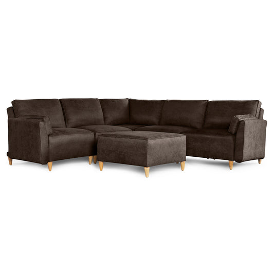 Sala modular Morelli de 6 modulos Color Chocolate