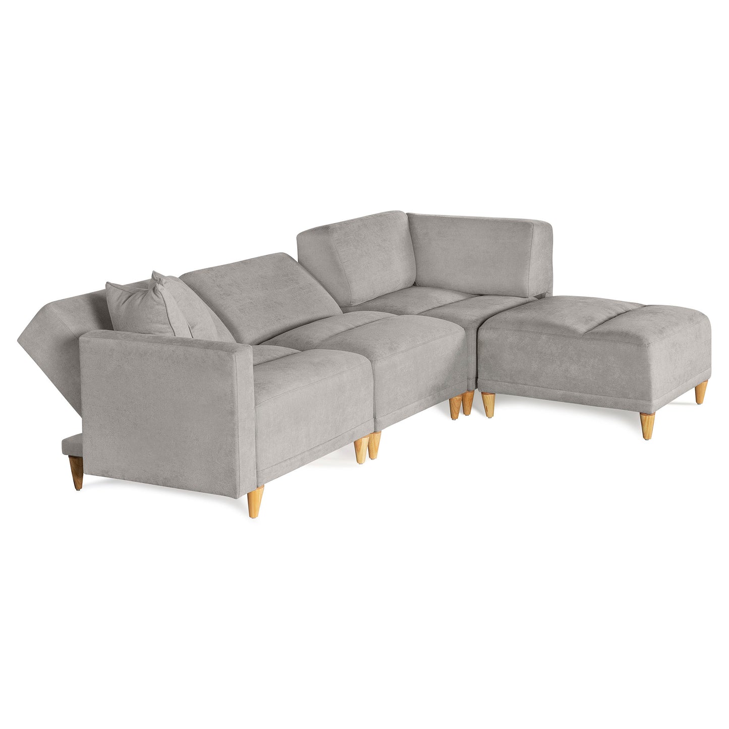 Sala modular Avalon de 4 modulos Color Grey